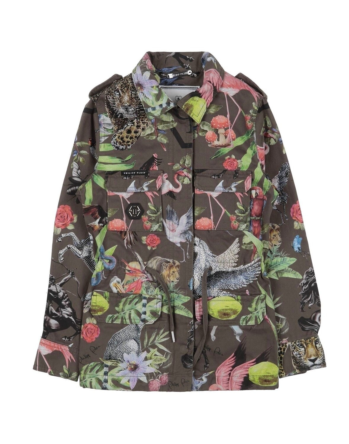 Тренч Philipp Plein, зеленый
Тренч Philipp Plein, зеленый