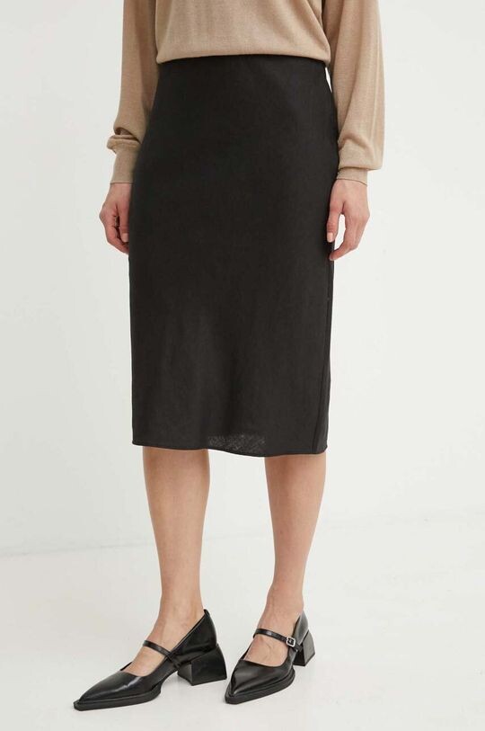 SAAGNETA льняная юбка Samsoe Samsoe, черный
SAAGNETA льняная юбка Samsoe Samsoe, черный