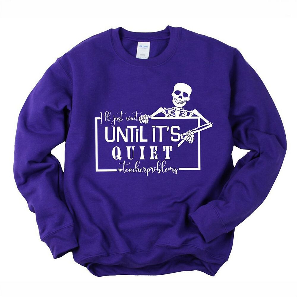 Толстовка «Подожди, пока не станет тихо» Simply Sage Market, фиолетовый
Толстовка «Подожди, пока не станет тихо» Simply Sage Market, фиолетовый