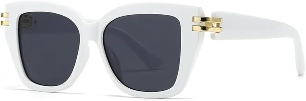 Классические роскошные дизайнерские винтажные солнцезащитные очки для женщин и мужчин, панк-очки с заклепками, популярные женские солнцезащитные очки с защитой от УФ-излучения UV400 SZVVBKK, White Black
Классические роскошные дизайнерские винтажные солнцезащитные очки для женщин и мужчин, панк-очки с заклепками, популярные женские солнцезащитные очки с защитой от УФ-излучения UV400 SZVVBKK, White Black