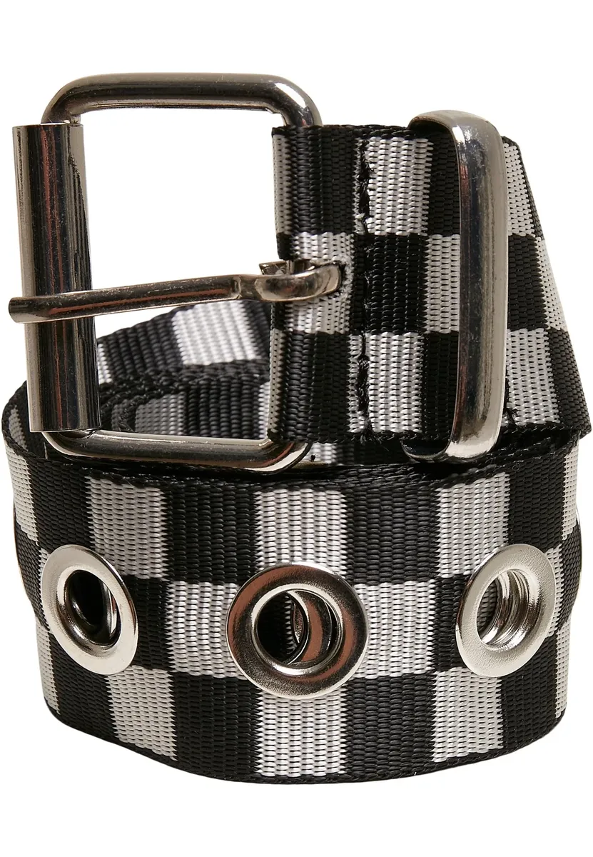Поясной ремень URBAN CLASSICS " Urban Classics Unisex Checker Belt With Eyelets", черно-белый
Поясной ремень URBAN CLASSICS " Urban Classics Unisex Checker Belt With Eyelets", черно-белый