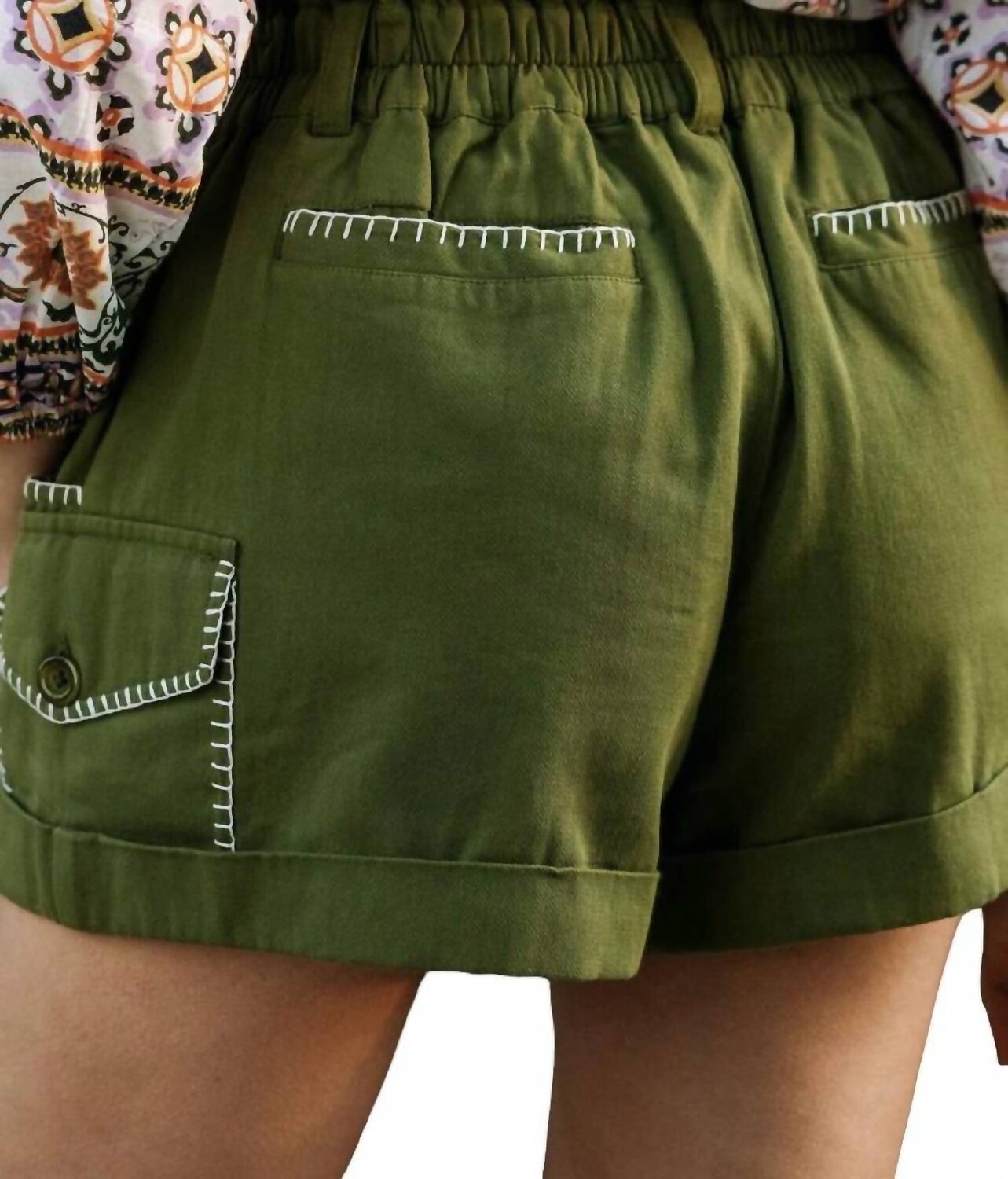 Кипарисово-зеленые шорты Emeric Cleobella
Кипарисово-зеленые шорты Emeric Cleobella