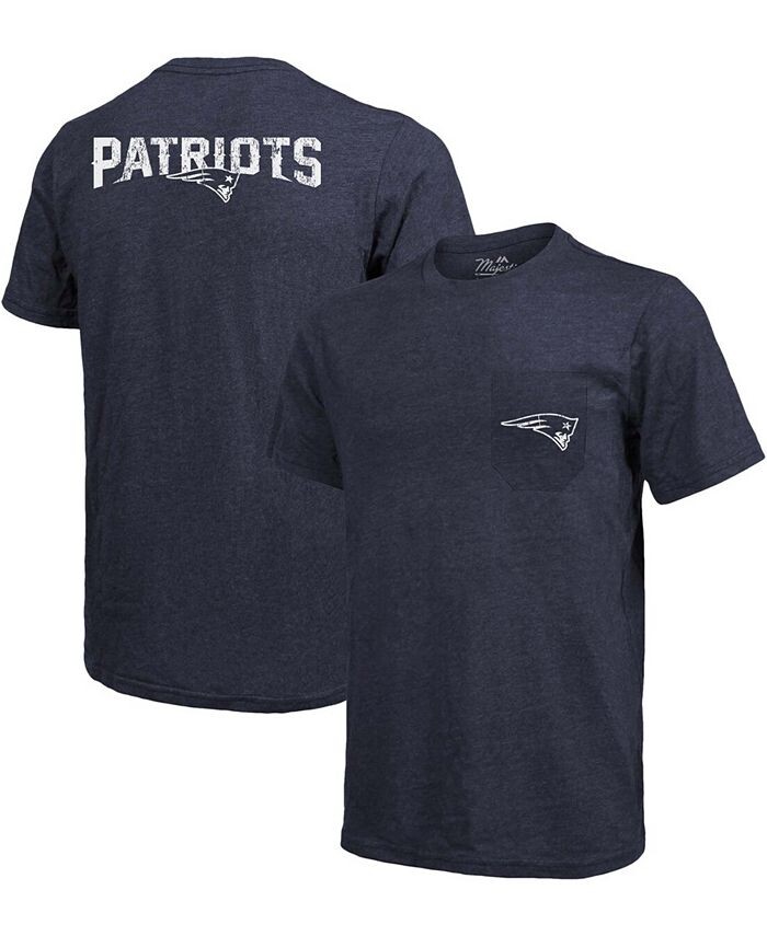 Футболка с карманами Tri-Blend New England Patriots - Темно-синий с меланжевым отливом Majestic, синий
Футболка с карманами Tri-Blend New England Patriots - Темно-синий с меланжевым отливом Majestic, синий
