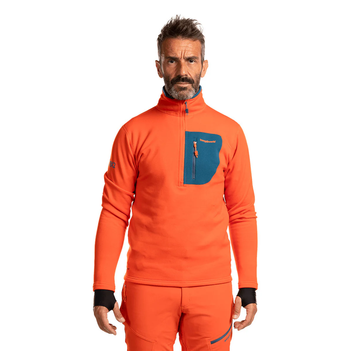 Мужской флис Trangoworld Trx2 Stretch Pro, оранжевый/темно-синий
Мужской флис Trangoworld Trx2 Stretch Pro, оранжевый/темно-синий