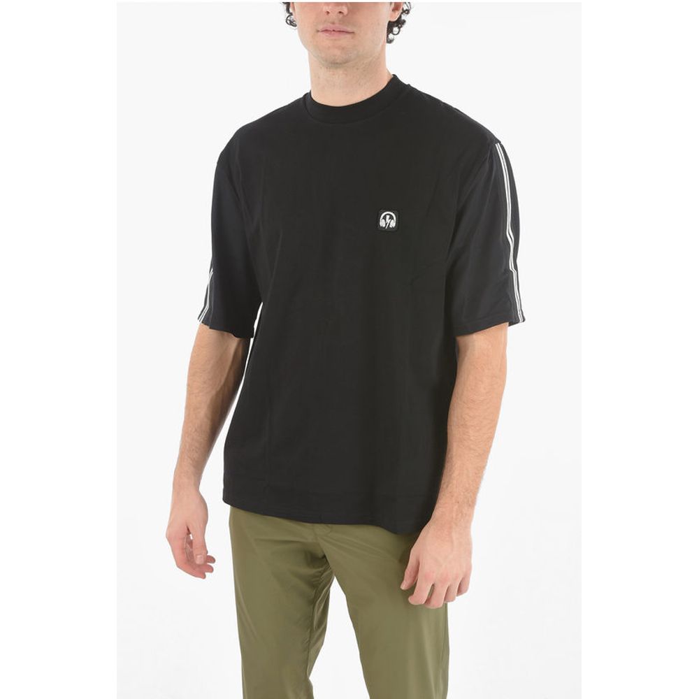 Футболка MUSIC BOLT VARSITY с контрастной полосой Neil Barrett, Black
Футболка MUSIC BOLT VARSITY с контрастной полосой Neil Barrett, Black