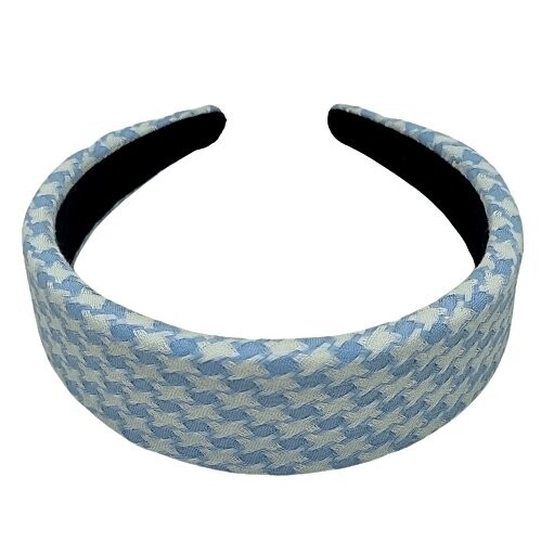 Синяя тканевая повязка для волос с узором «гусиные лапки» Myhomelife
Синяя тканевая повязка для волос с узором «гусиные лапки» Myhomelife