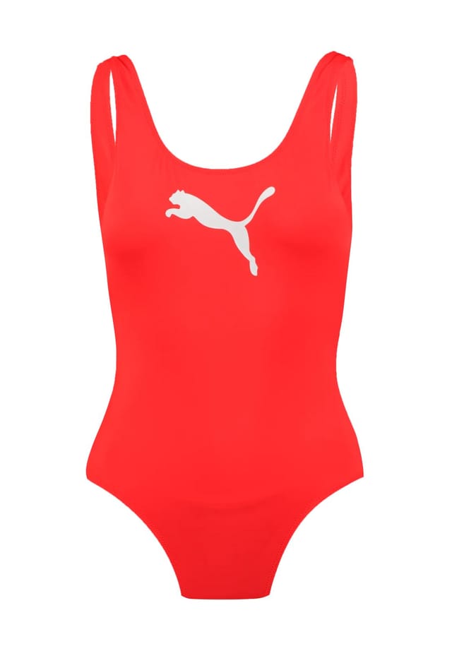 Купальник с широкими бретелями Puma, красный 
Купальник с широкими бретелями Puma, красный