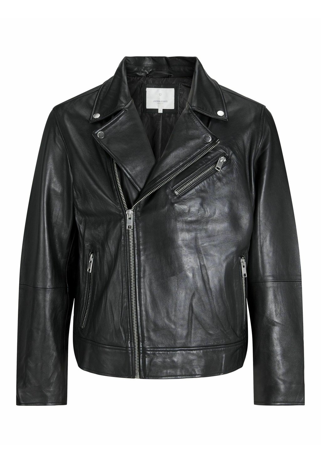 Кожаная куртка Jack & Jones PREMIUM, черный
Кожаная куртка Jack & Jones PREMIUM, черный