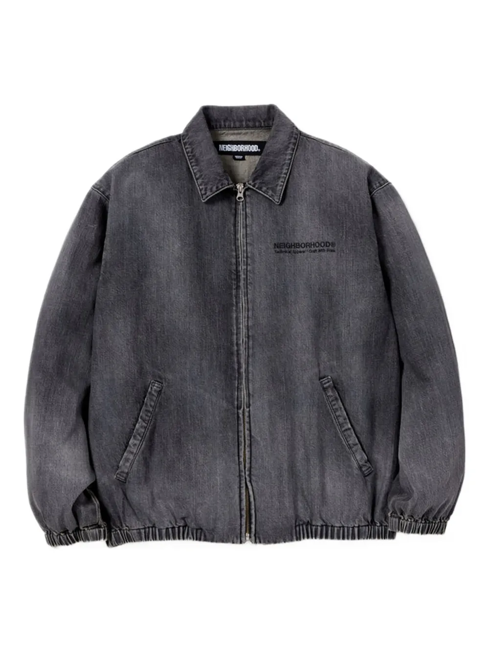 Куртка из хлопкового денима на молнии Neighborhood, серый
Куртка из хлопкового денима на молнии Neighborhood, серый