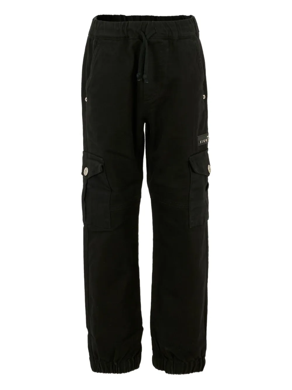 Брюки-карго с завязками на талии John Richmond Junior, черный
Брюки-карго с завязками на талии John Richmond Junior, черный