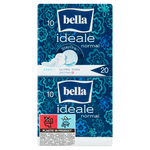 Гигиенические прокладки, 20 шт./1 упаковка. Bella Ideale ultra regular 
Гигиенические прокладки, 20 шт./1 упаковка. Bella Ideale ultra regular