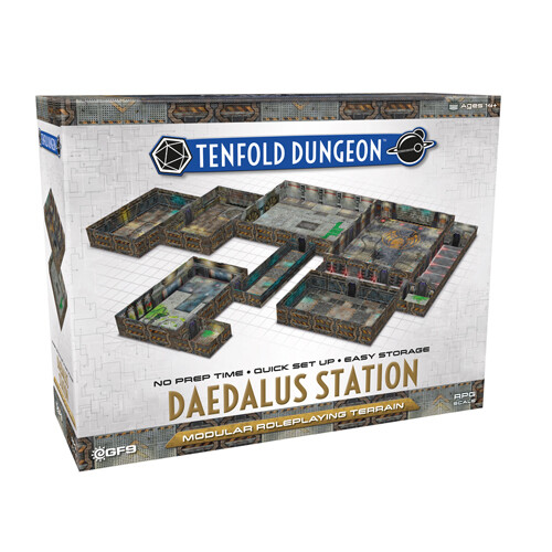 Коробка для хранения настольных игр Tenfold Dungeon: Daedalus Station
Коробка для хранения настольных игр Tenfold Dungeon: Daedalus Station