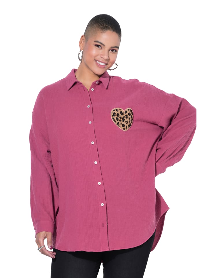 Studio Untold Рубашка-блузка ягодного цвета
Studio Untold Рубашка-блузка ягодного цвета