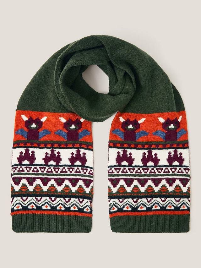 Детский шарф с принтом дракона Monsoon, Multi
Детский шарф с принтом дракона Monsoon, Multi