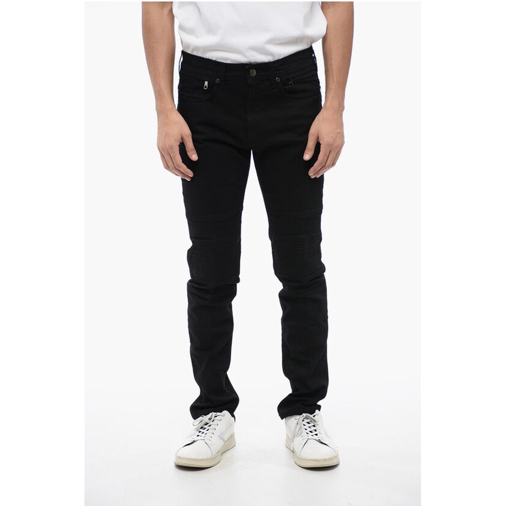 Джинсы байкерские обтягивающие стрейч 14 см Neil Barrett, Black
Джинсы байкерские обтягивающие стрейч 14 см Neil Barrett, Black