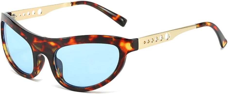 Женские солнцезащитные очки «кошачий глаз» в винтажном стиле с металлическими полыми круглыми дужками, защита от УФ-излучения UV400. Мужские солнцезащитные очки с леопардовым принтом LANGSER, Leopard Blue
Женские солнцезащитные очки «кошачий глаз» в винтажном стиле с металлическими полыми круглыми дужками, защита от УФ-излучения UV400. Мужские солнцезащитные очки с леопардовым принтом LANGSER, Leopard Blue