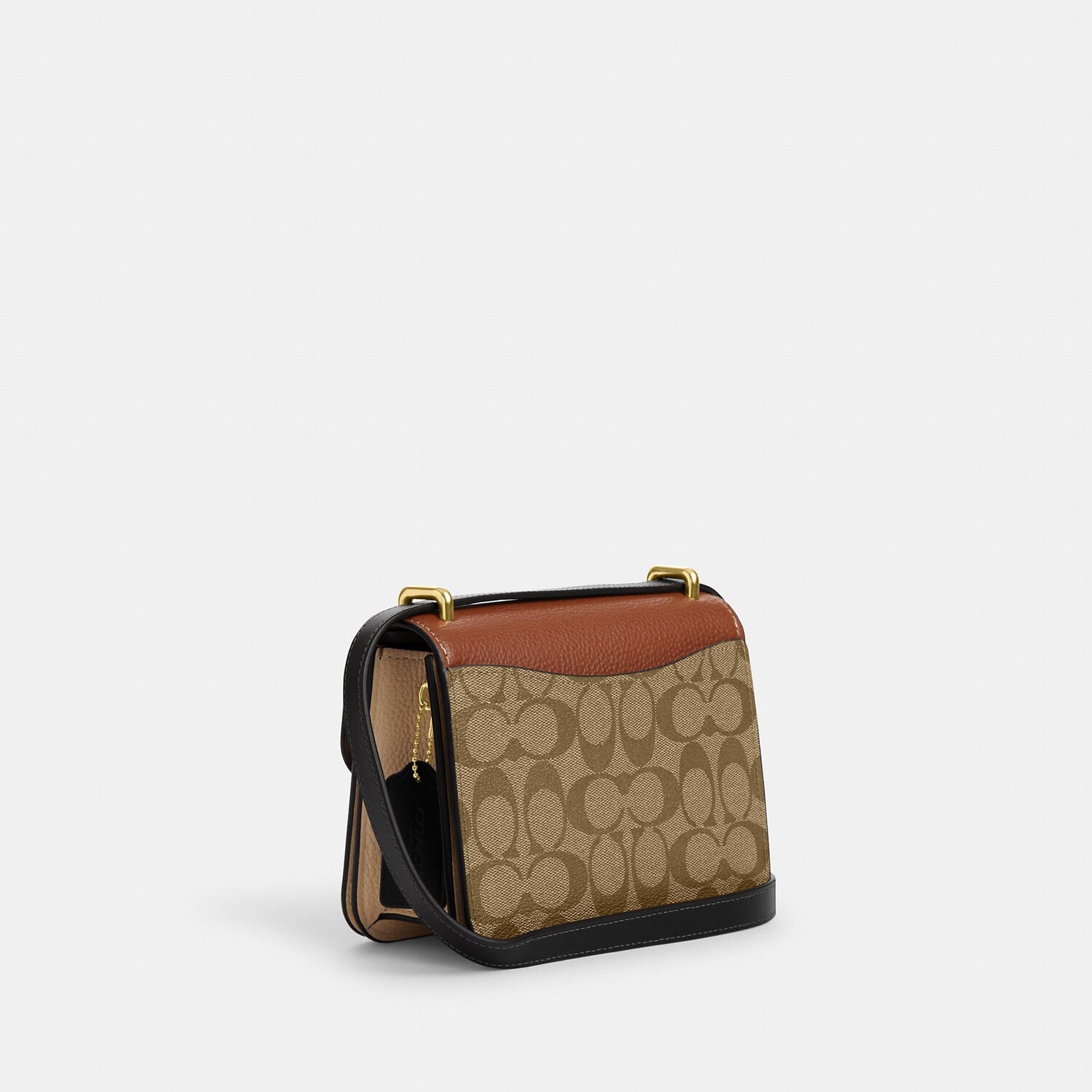 Квадратная сумка через плечо Coach Outlet из канвы с цветными блоками и подписью Morgan, цвет Gold/Khaki Multi
Квадратная сумка через плечо Coach Outlet из канвы с цветными блоками и подписью Morgan, цвет Gold/Khaki Multi
