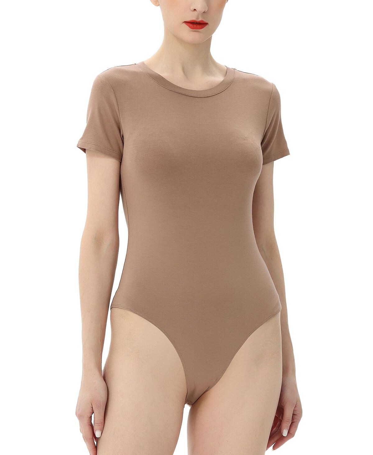 Женское базовое боди kimi + kai, коричневый
Женское базовое боди kimi + kai, коричневый