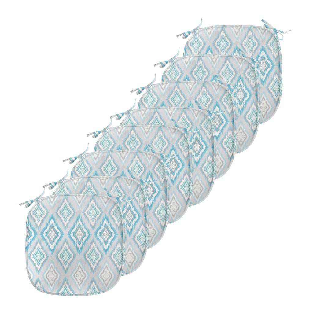 ABAKUHAUS Подушки для обеденного стула Ikat, мотивы ацтекской культуры, декоративная водонепроницаемая подушка с ремнями для кухонных сидений, 40 см x 40 см — упаковка из 8 шт., синий бледно-серый белый
ABAKUHAUS Подушки для обеденного стула Ikat, мотивы ацтекской культуры, декоративная водонепроницаемая подушка с ремнями для кухонных сидений, 40 см x 40 см — упаковка из 8 шт., синий бледно-серый белый
