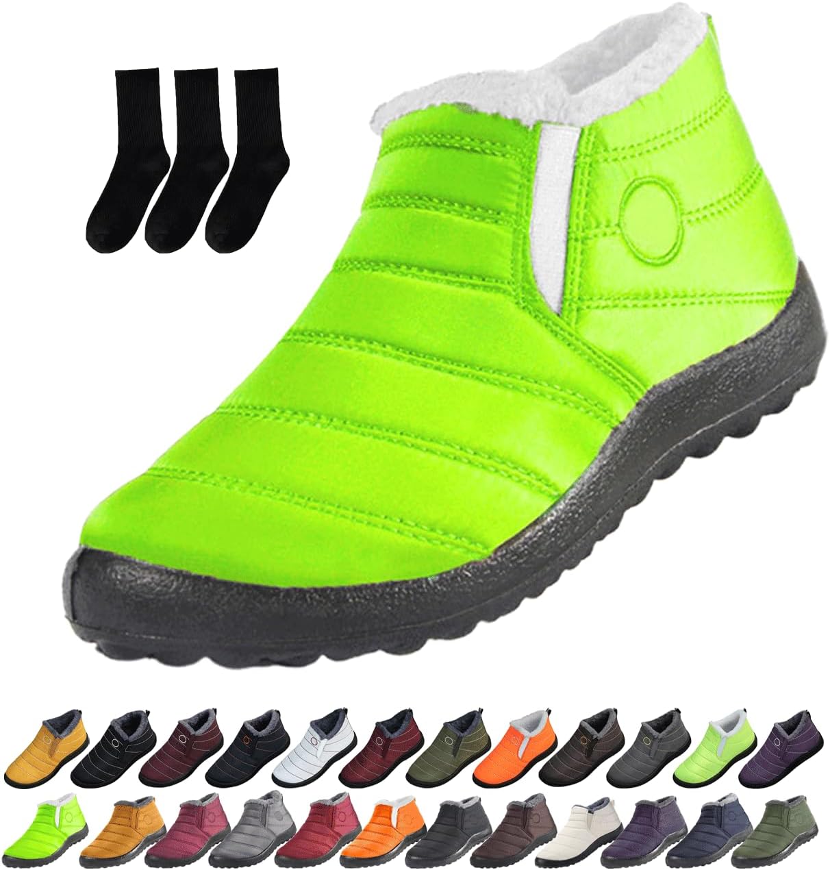 Женские и мужские снежные ботинки, утепленные ботильоны для снега, удобные легкие кроссовки, теплая и комфортная обувь на зиму Generic, зеленый
Женские и мужские снежные ботинки, утепленные ботильоны для снега, удобные легкие кроссовки, теплая и комфортная обувь на зиму Generic, зеленый