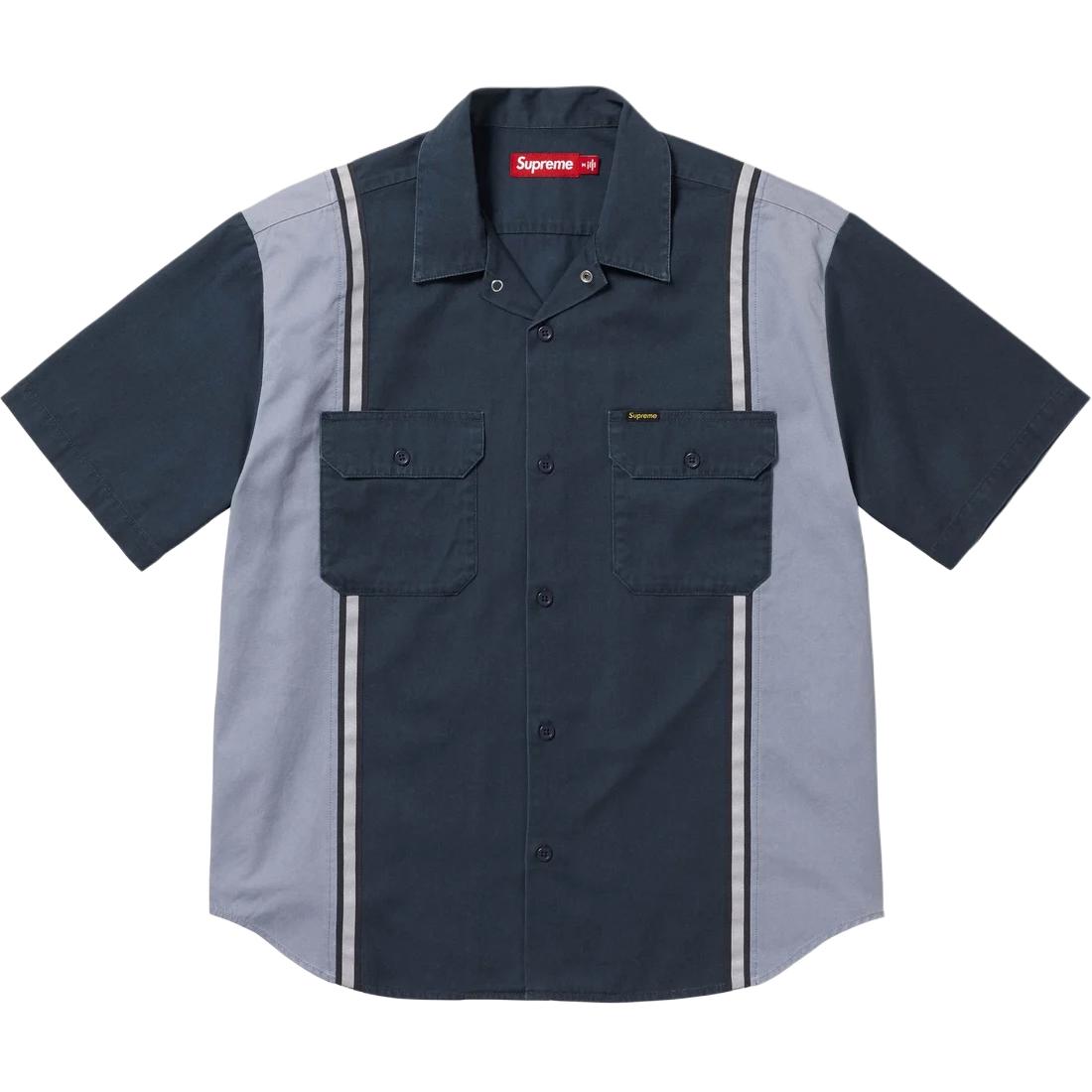 Рубашка с коротким рукавом для работы со светоотражающей полосой Supreme, синий/темно-синий
Рубашка с коротким рукавом для работы со светоотражающей полосой Supreme, синий/темно-синий