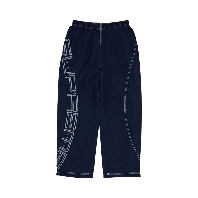 Брюки Supreme Spellout Embroidered Track Pant, Navy
Брюки Supreme Spellout Embroidered Track Pant, Navy