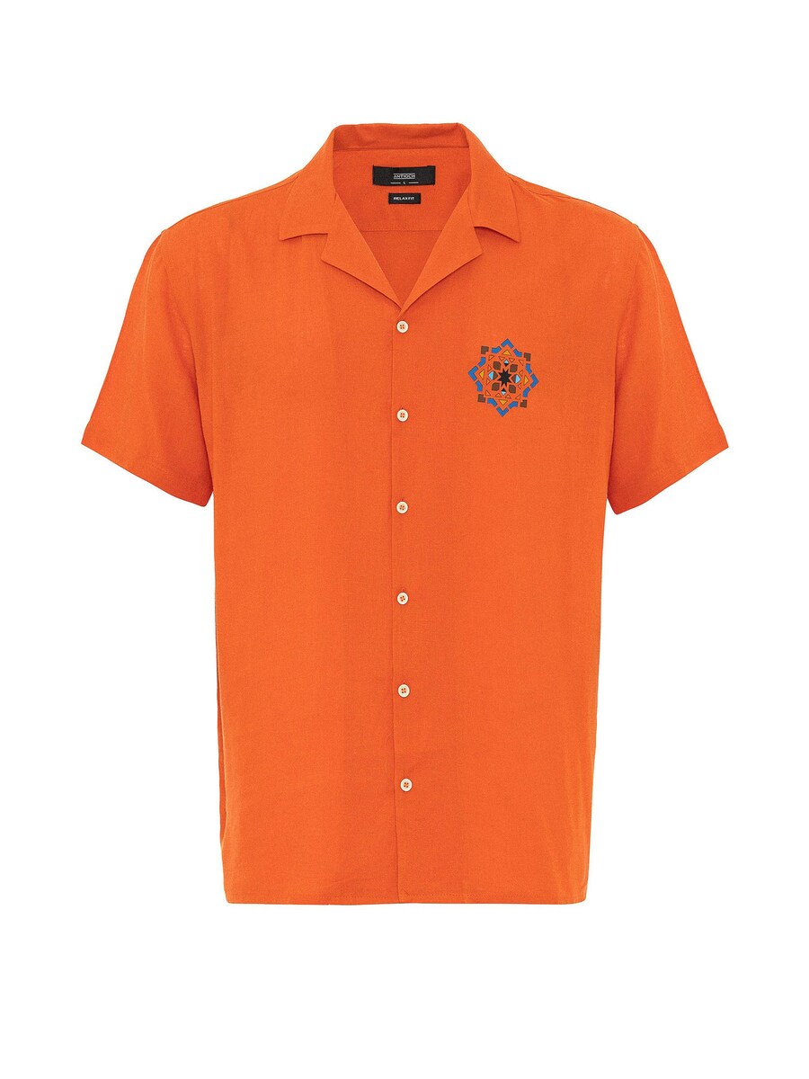 Рубашка на пуговицах классического кроя Antioch, оранжевый 
Рубашка на пуговицах классического кроя Antioch, оранжевый