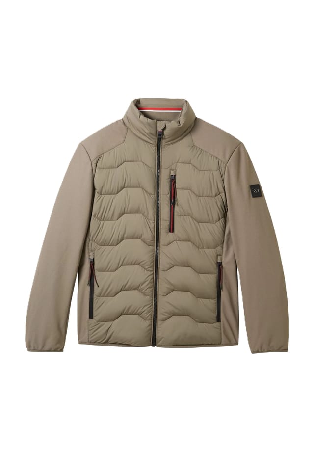 Стеганая куртка с воротником-стойкой Tom Tailor, зеленый
Стеганая куртка с воротником-стойкой Tom Tailor, зеленый