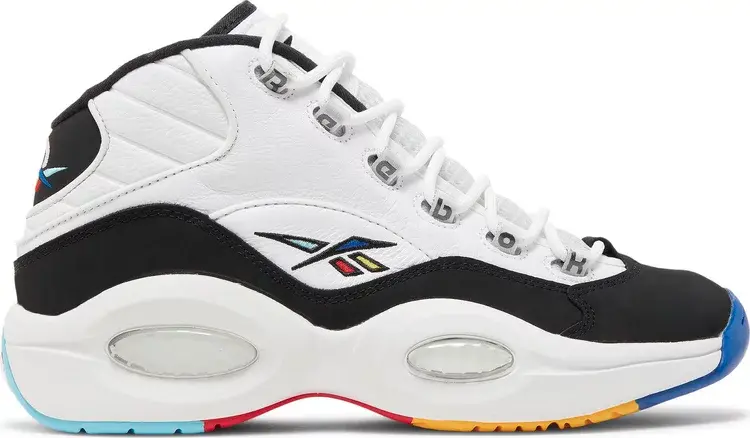 Кроссовки question mid 'class of '16' Reebok, белый 
Кроссовки question mid 'class of '16' Reebok, белый