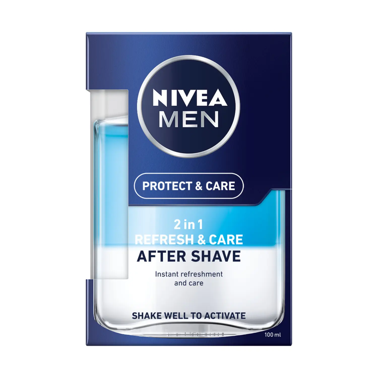 Nivea Men Protect & Care 2w1 освежающий лосьон после бритья, 100 мл
Nivea Men Protect & Care 2w1 освежающий лосьон после бритья, 100 мл