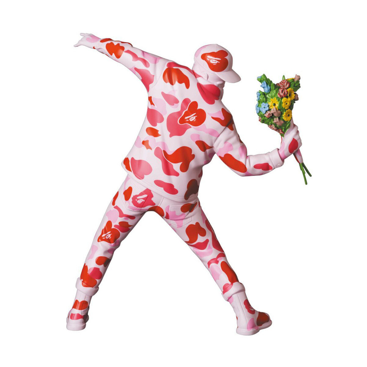 Фигурка Banksy Brandalism x BAPE Flower Bomber, розовый
Фигурка Banksy Brandalism x BAPE Flower Bomber, розовый