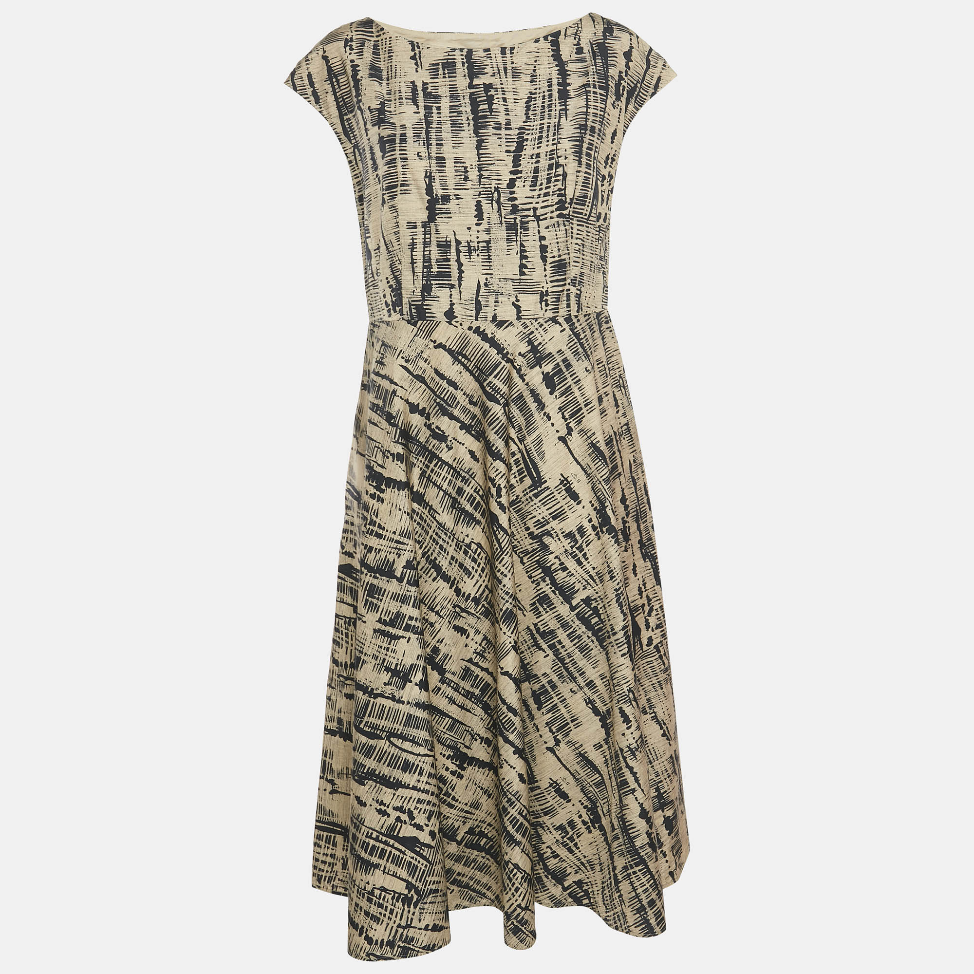 Короткое хлопковое платье Weekend Max Mara с принтом, цвет коричневый
Короткое хлопковое платье Weekend Max Mara с принтом, цвет коричневый