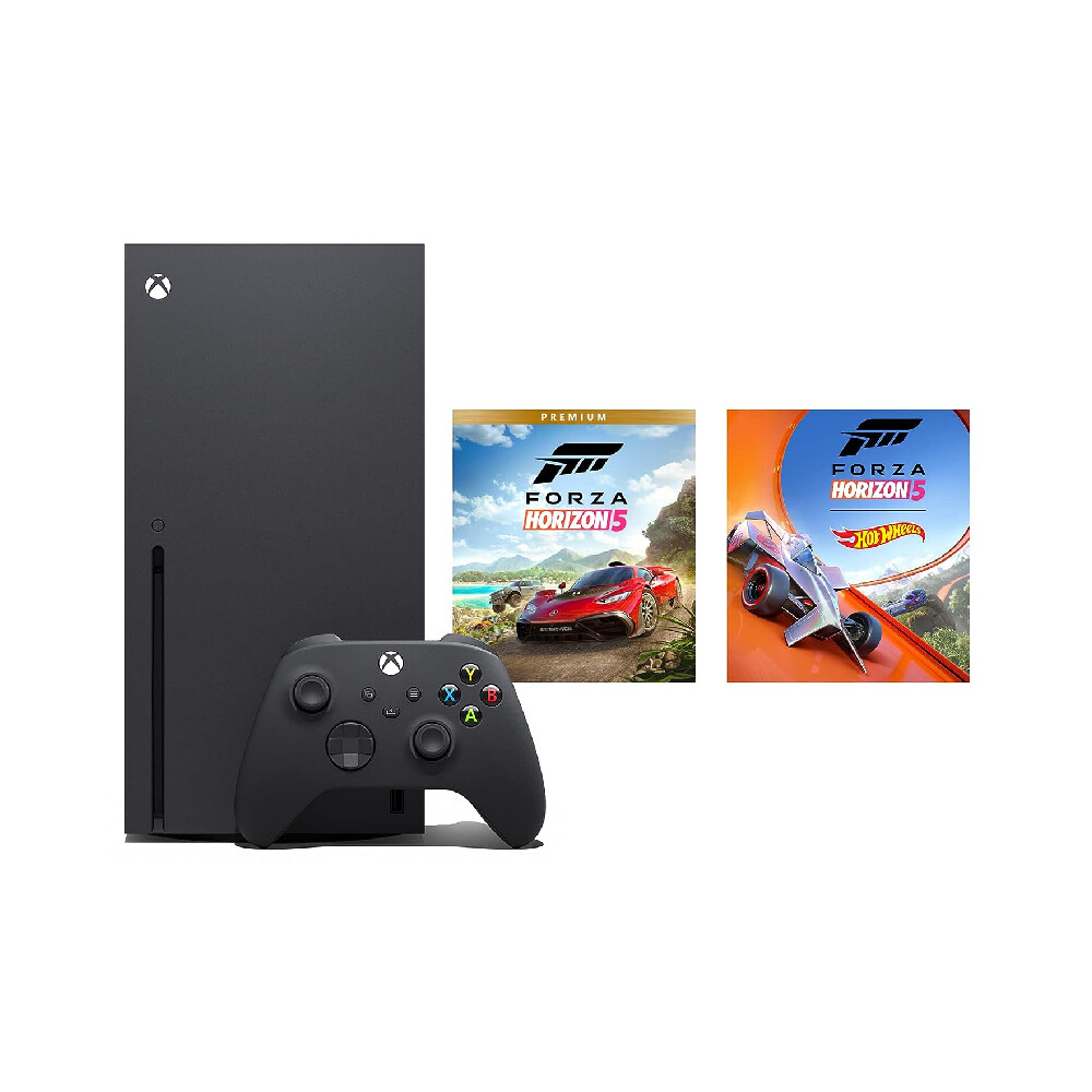 Игровая консоль Microsoft Xbox Series X + Forza Horizon 5 - Premium Edition, 1 ТБ, черный
Игровая консоль Microsoft Xbox Series X + Forza Horizon 5 - Premium Edition, 1 ТБ, черный