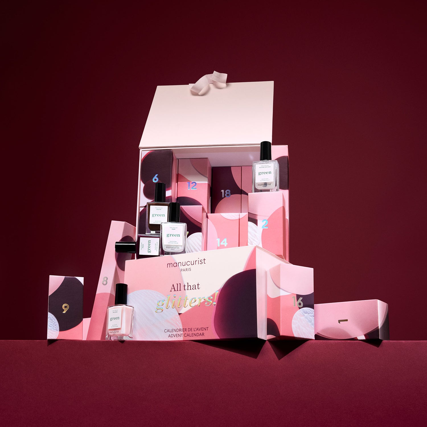 Адвент-календарь Manucurist All That Glitters!, 24 предмета
Адвент-календарь Manucurist All That Glitters!, 24 предмета