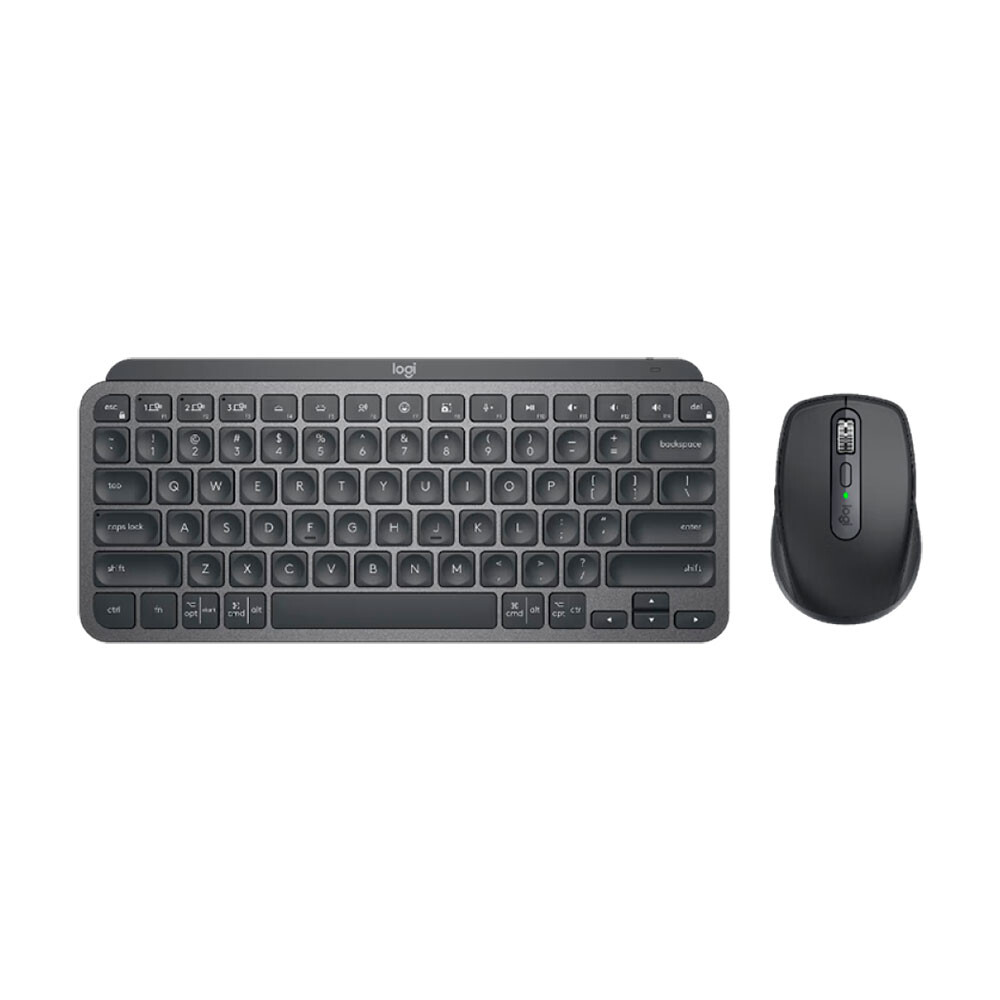 Комплект периферии Logitech MX Keys MIni + MX Anywhere 3, графитовый/чёрный
Комплект периферии Logitech MX Keys MIni + MX Anywhere 3, графитовый/чёрный