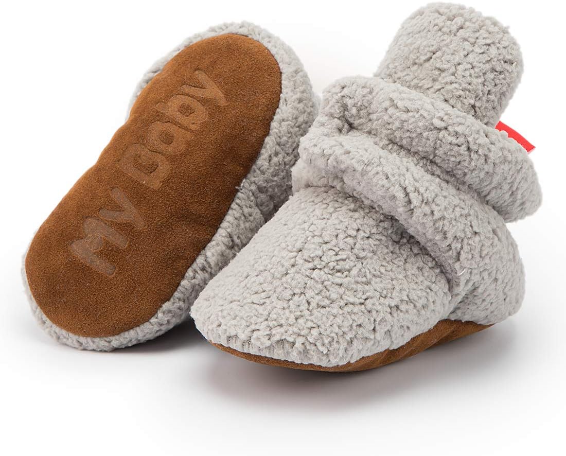 HsdsBebe Унисекс Новорожденные Детские Хлопковые Пинетки с Нескользящей Подошвой для Малышей Мальчиков и Девочек Зимние Теплые Флисовые Носочки-Обувь, Z124/Light Grey
HsdsBebe Унисекс Новорожденные Детские Хлопковые Пинетки с Нескользящей Подошвой для Малышей Мальчиков и Девочек Зимние Теплые Флисовые Носочки-Обувь, Z124/Light Grey