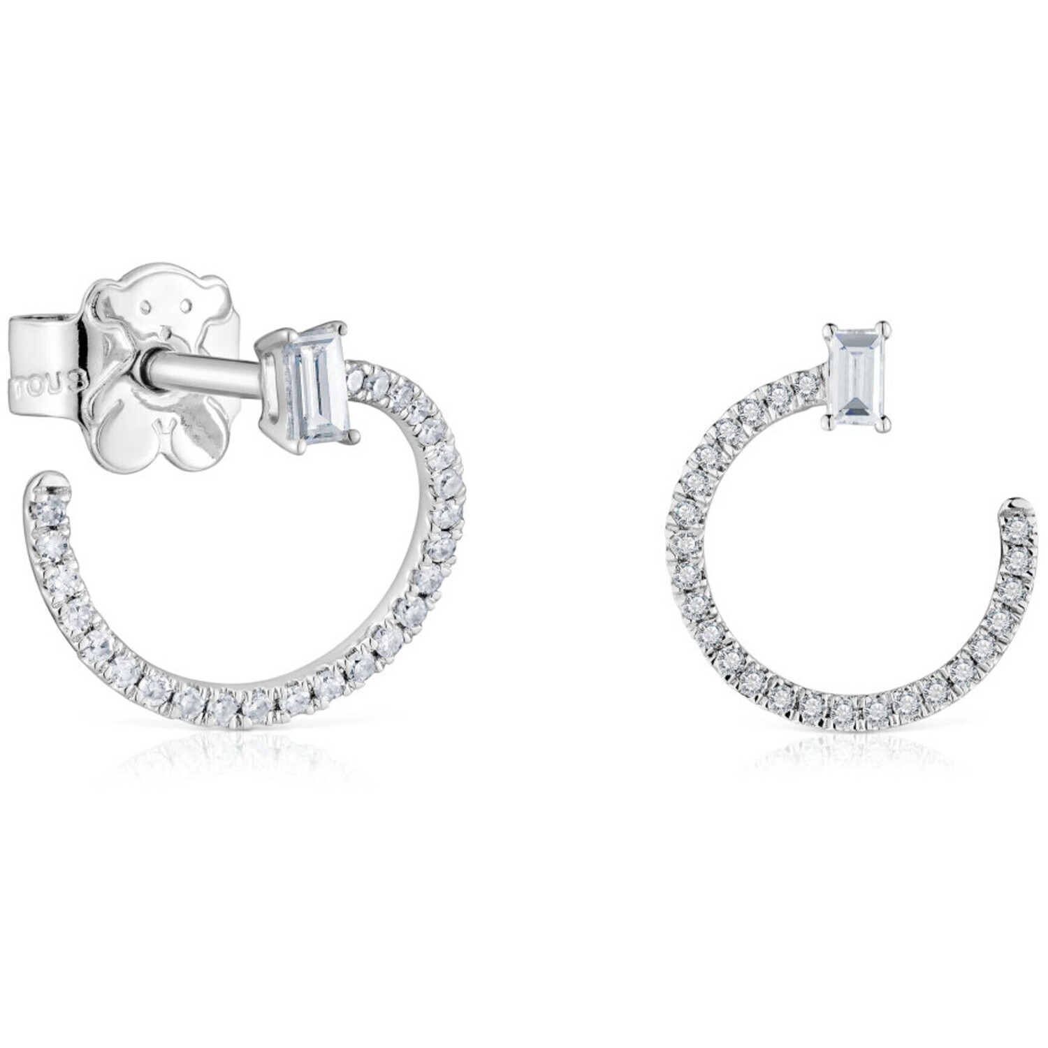 Серьги Tous Medium Short Hoop In White Gold With Diamonds Les Classiques, белое золото
Серьги Tous Medium Short Hoop In White Gold With Diamonds Les Classiques, белое золото