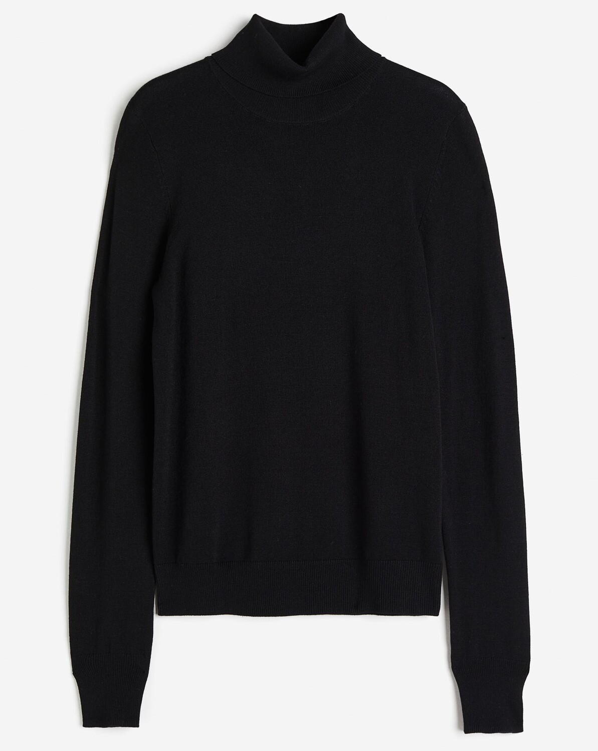 Водолазка H&M Turtleneck, черный
Водолазка H&M Turtleneck, черный