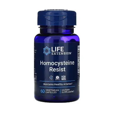 Комплекс витаминов В Homocysteine Resist 60 капсул Life Extension
Комплекс витаминов В Homocysteine Resist 60 капсул Life Extension