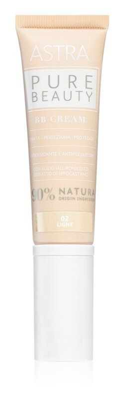 Увлажняющий ВВ-крем Astra Make-up Pure Beauty BB Cream, оттенок 02 Light 30 мл
Увлажняющий ВВ-крем Astra Make-up Pure Beauty BB Cream, оттенок 02 Light 30 мл