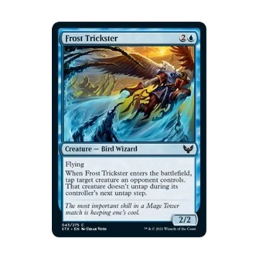 CCG Морозный обманщик (С) (фольга), MTG - Strixhaven - School of Mages
CCG Морозный обманщик (С) (фольга), MTG - Strixhaven - School of Mages