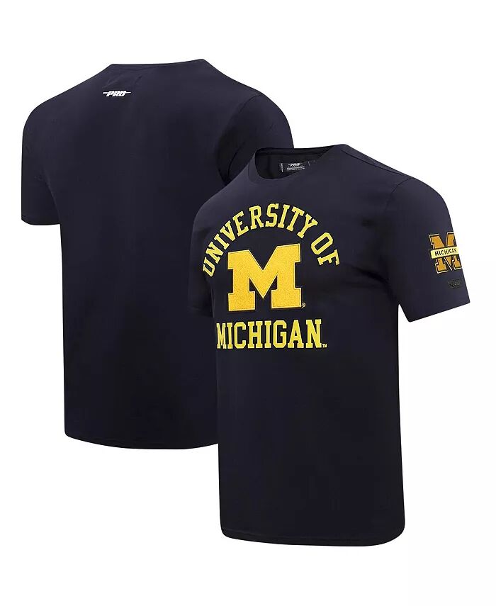 Мужская темно-синяя футболка Michigan Wolverines Classic Stacked Logo Pro Standard
Мужская темно-синяя футболка Michigan Wolverines Classic Stacked Logo Pro Standard