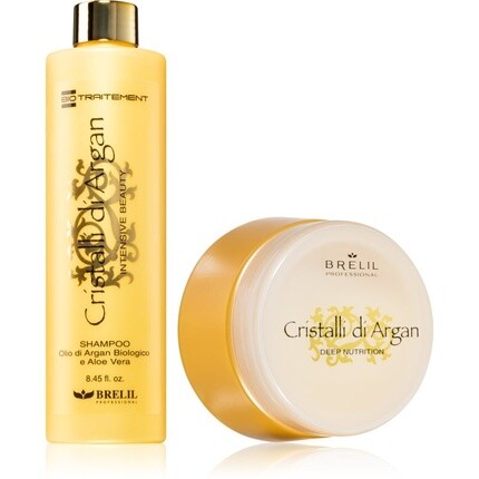 Brelil Numero Cristalli di Argan Set – подарочный набор для блестящих и мягких волос
Brelil Numero Cristalli di Argan Set – подарочный набор для блестящих и мягких волос
