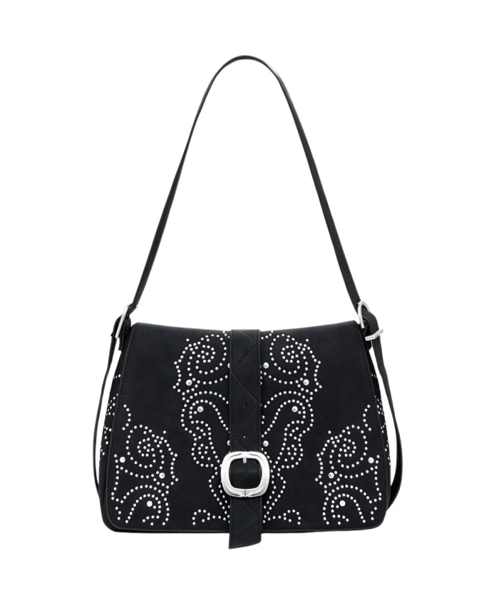 Черная женская сумочка, покерное лицо, посадас Desigual, черный
Черная женская сумочка, покерное лицо, посадас Desigual, черный