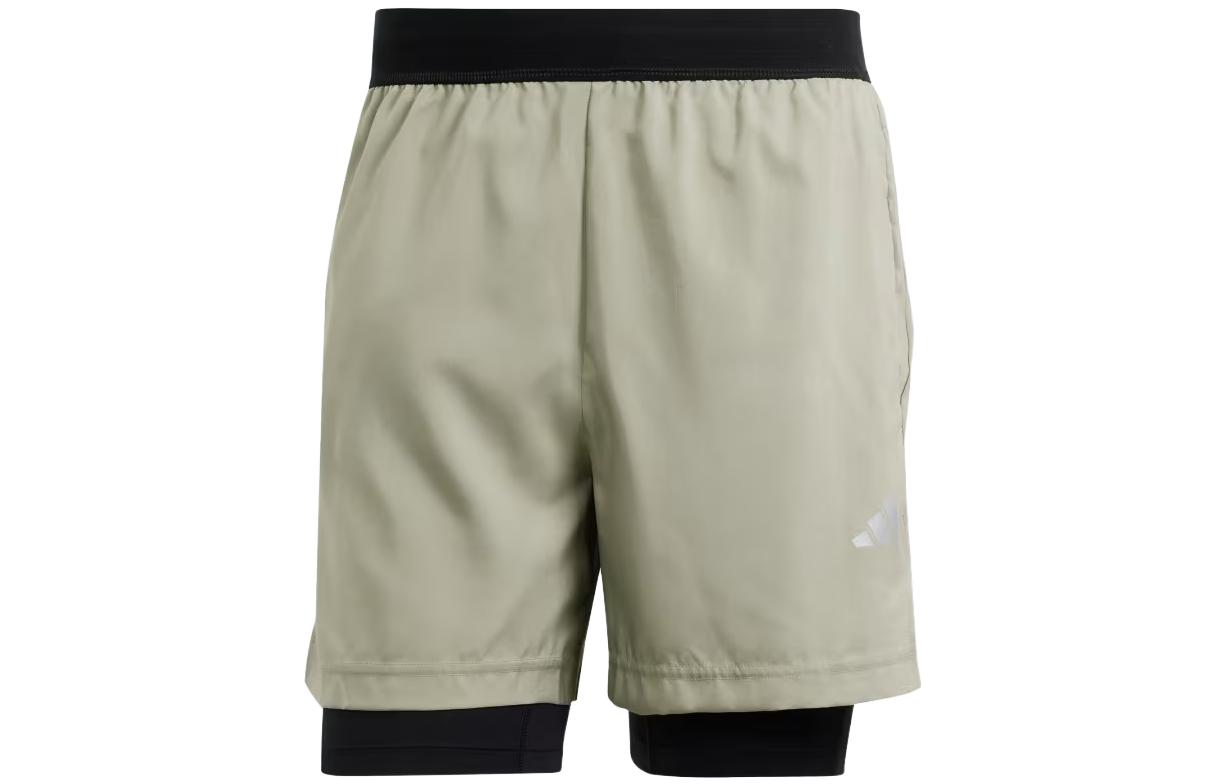 Спортивные шорты 2 в 1 для тренировок в зале Adidas Light Umber
Спортивные шорты 2 в 1 для тренировок в зале Adidas Light Umber