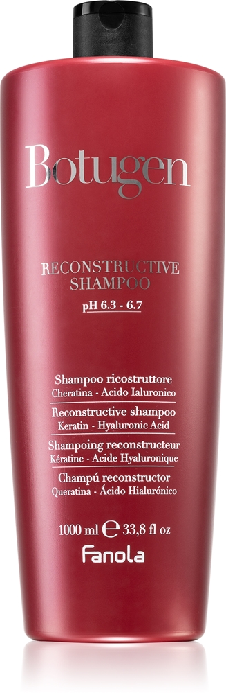 Регенерирующий шампунь Botugen для сухих и поврежденных волос Fanola, 1000 мл
Регенерирующий шампунь Botugen для сухих и поврежденных волос Fanola, 1000 мл