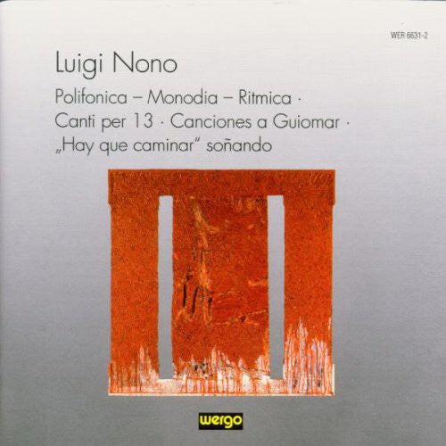 CD диск Nono / Luz / Hirsch / Ensemble United Berlin: Polionica-Monodia-Ritmica
CD диск Nono / Luz / Hirsch / Ensemble United Berlin: Polionica-Monodia-Ritmica