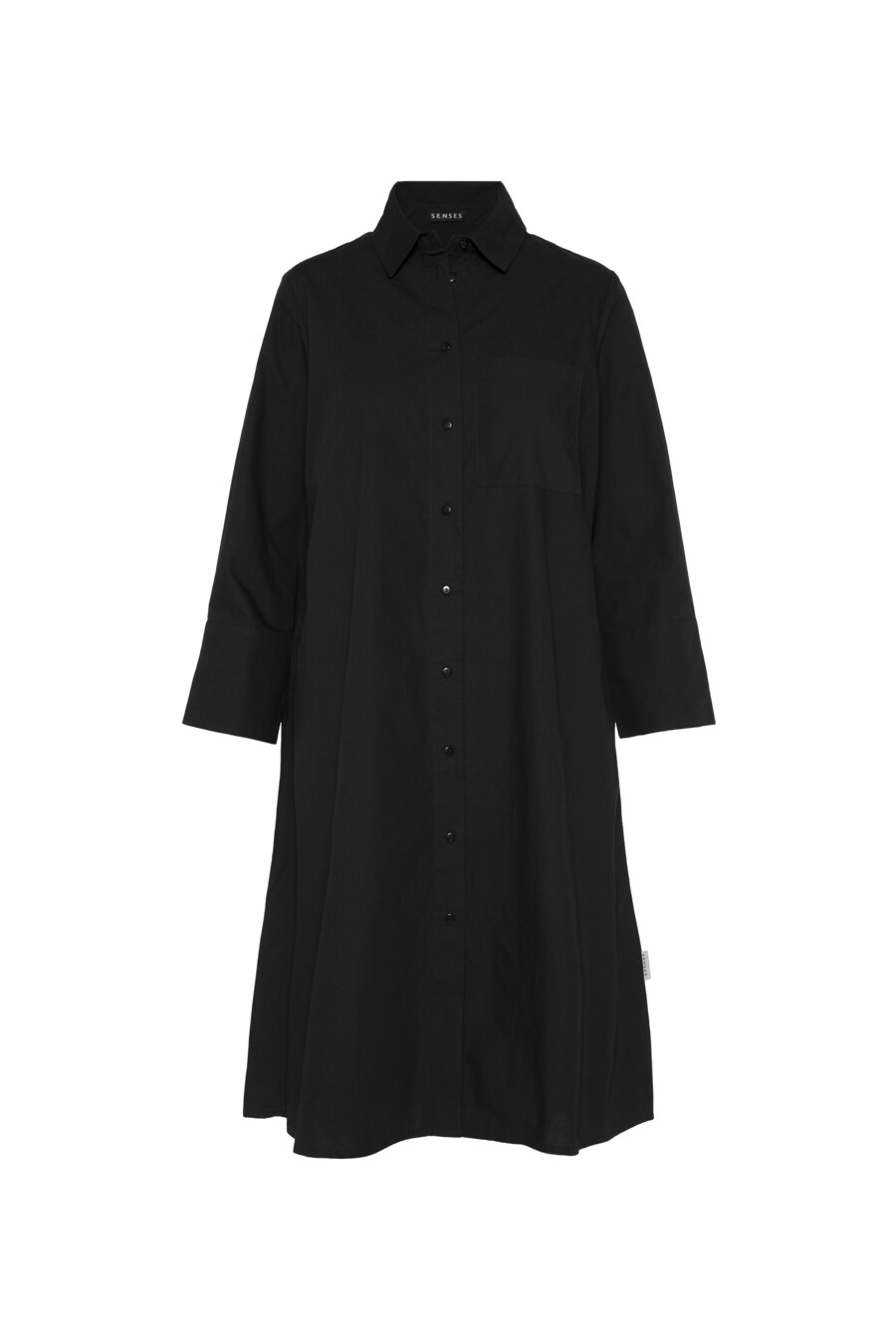 Платье-рубашка SENSES.THE LABEL, черный
Платье-рубашка SENSES.THE LABEL, черный