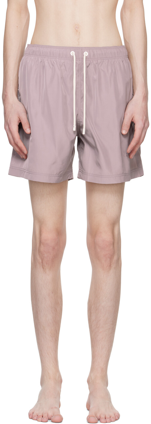 Пурпурные шорты для плавания с вышивкой Palm Angels
Пурпурные шорты для плавания с вышивкой Palm Angels