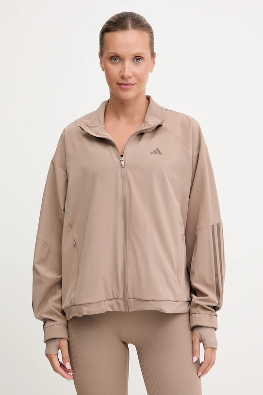 Тренировочная куртка HYGLM Adidas Performance, коричневый
Тренировочная куртка HYGLM Adidas Performance, коричневый